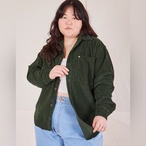 NWOT Big Bud Press Work Shirt in Swamp Green L